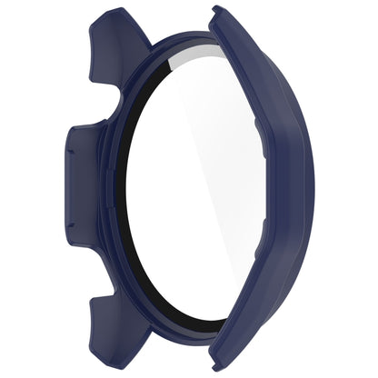 For Huawei Watch GT 4 46mm PC + Tempered Glass Integrated Watch Protective Case with Graduated Dial(Midnight Blue) by buy2fix
