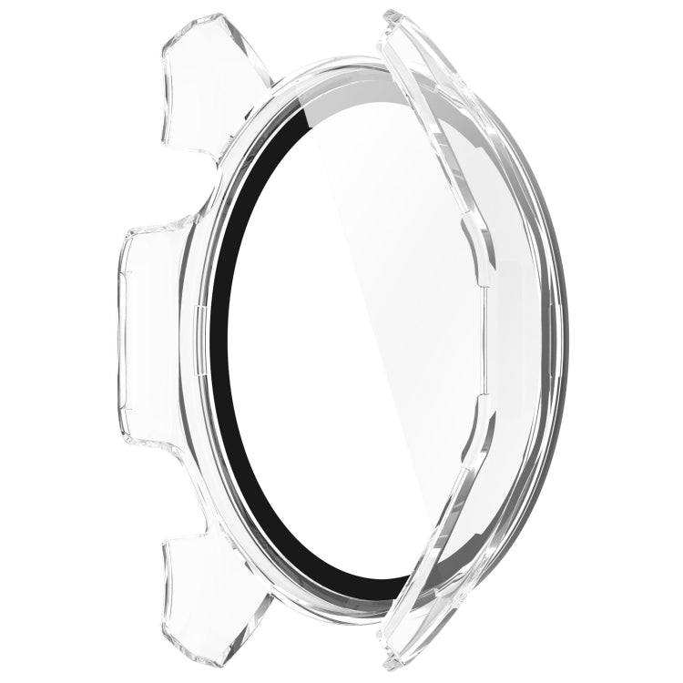 For Huawei Watch GT 4 46mm PC + Tempered Glass Integrated Watch Protective Case with Graduated Dial(Transparent) by buy2fix