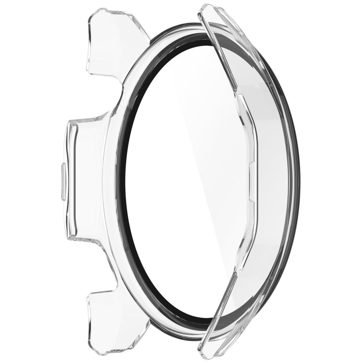 For Honor Watch 4 Pro PC+Tempered Glass Integrated Smart Watch Case(Transparent) by buy2fix