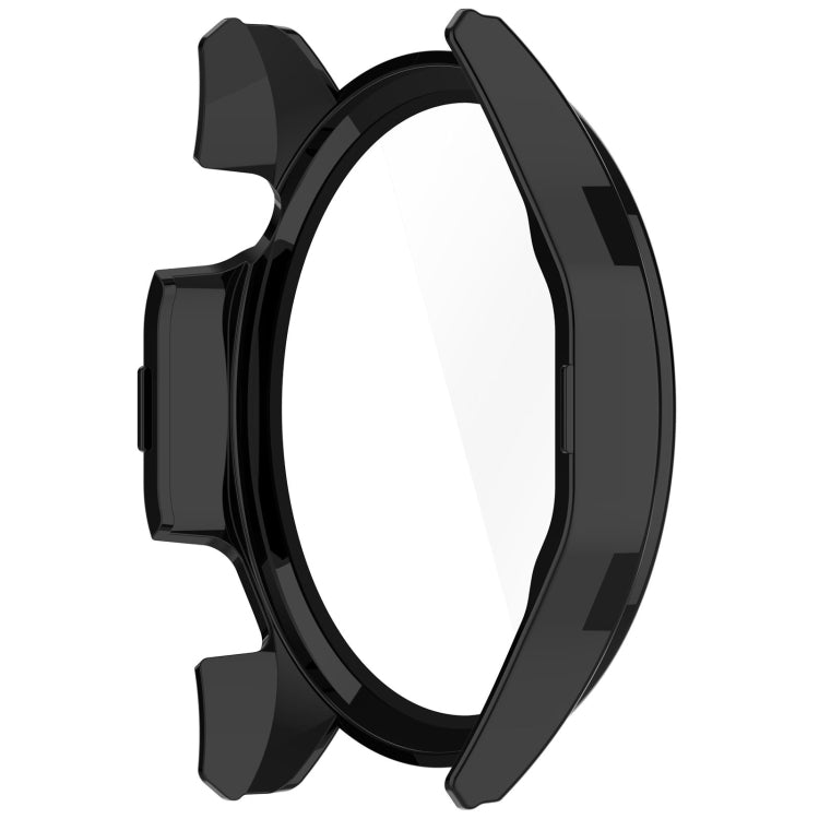 For Huawei Watch GT4 46mm PC+Tempered Glass Integrated Smart Watch Case(Black) by buy2fix