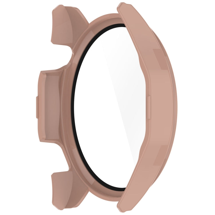 For Huawei Watch GT4 46mm PC+Tempered Glass Integrated Smart Watch Case(Pink) by buy2fix