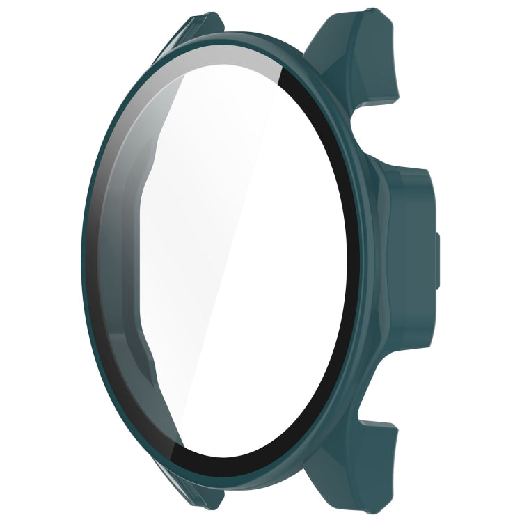 For Huawei Watch GT4 46mm PC+Tempered Glass Integrated Smart Watch Case(Green) by buy2fix