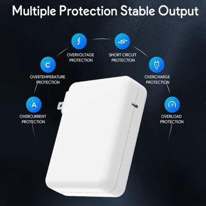 PD3.1 140W USB-C PD Laptop Power Adapter + 2m 5A USB-C to USB-C Data Cable UK Plug by buy2fix