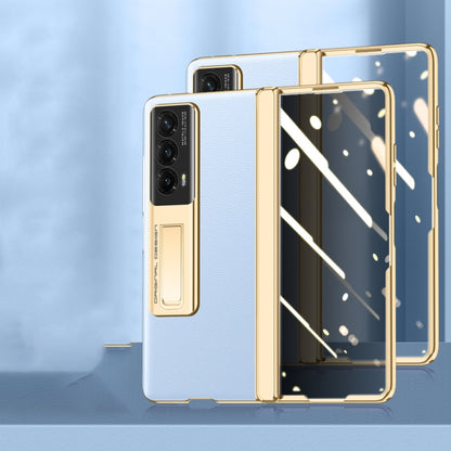 For Honor Magic Vs2 Electroplated Case-film Integral Hinge Shockproof Phone Case(Purple) - Honor Cases by buy2fix | Online Shopping UK | buy2fix