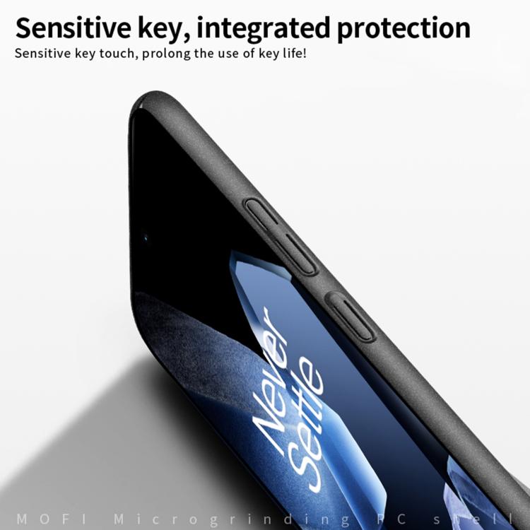 For OnePlus 13 MOFI Fandun Series Frosted PC Ultra-thin All-inclusive Phone Case(Black) - OnePlus Cases by buy2fix | Online Shopping UK | buy2fix