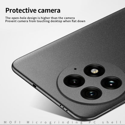 For OnePlus 13 MOFI Fandun Series Frosted PC Ultra-thin All-inclusive Phone Case(Black) - OnePlus Cases by buy2fix | Online Shopping UK | buy2fix