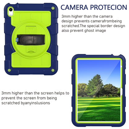 For iPad 2025 / 2022 Silicone Hybrid PC Shockproof Tablet Case with Shoulder Strap(Tibetan Turquoise) - iPad 2025 / 2022 Cases by buy2fix | Online Shopping UK | buy2fix