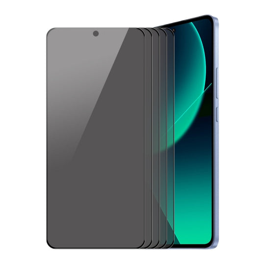 For Xiaomi 13T / 13T Pro 5pcs ENKAY Hat-Prince 28 Degree Anti-peeping Privacy Tempered Glass Film