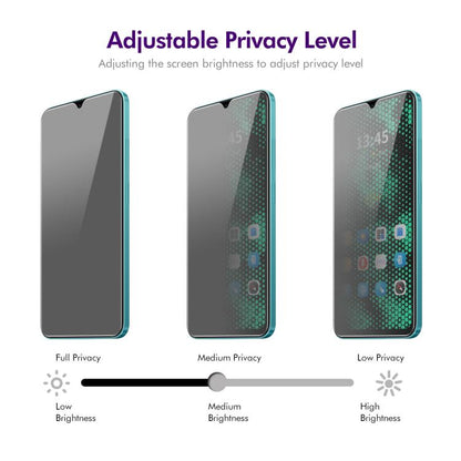 For Redmi A5 4G 171.77mm 2pcs ENKAY Hat-Prince 28 Degree Anti-peeping Privacy Tempered Glass Film -  by ENKAY | Online Shopping UK | buy2fix