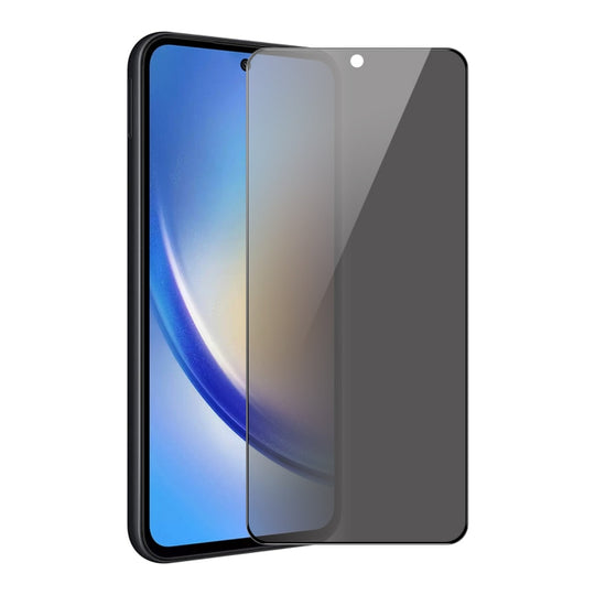 For Samsung Galaxy A35 ENKAY Hat-Prince 28 Degree Anti-peeping Privacy Silk Screen Tempered Glass Film