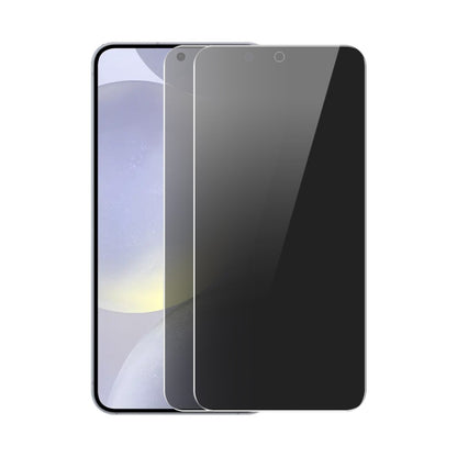 For Samsung Galaxy S24 5G 2pcs ENKAY Hat-Prince 28 Degree Anti-peeping Privacy Tempered Glass Film - Galaxy S24 5G Tempered Glass by ENKAY | Online Shopping UK | buy2fix