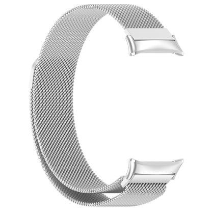 For Honor Watch 4 TMA-L19 Milan Magnetic Steel Mesh Watch Band(Silver) by buy2fix