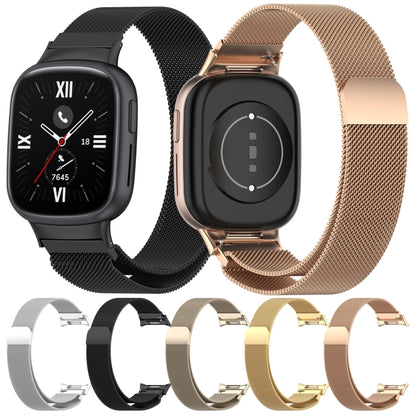 For Honor Watch 4 TMA-L19 Milan Magnetic Steel Mesh Watch Band(Silver) by buy2fix