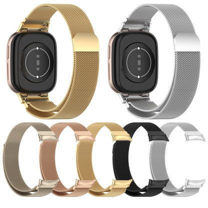 For Honor Watch 4 TMA-L19 Milan Magnetic Steel Mesh Watch Band(Silver) by buy2fix