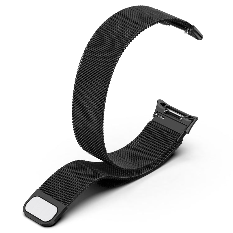 For Honor Watch 4 TMA-L19 Milan Magnetic Steel Mesh Watch Band(Silver) by buy2fix