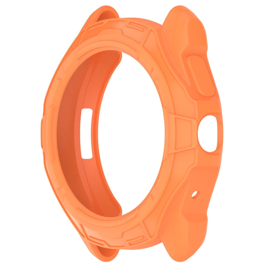 For Ticwatch Pro 5 Armored Semi-Enclosed TPU Watch Protective Case(Orange) - Watch Case by buy2fix | Online Shopping UK | buy2fix