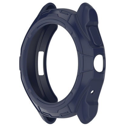 For Ticwatch Pro 5 Armored Semi-Enclosed TPU Watch Protective Case(Blue) - Watch Case by buy2fix | Online Shopping UK | buy2fix