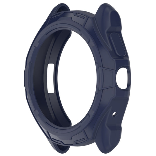 For Ticwatch Pro 5 Armored Semi-Enclosed TPU Watch Protective Case(Blue) - Watch Case by buy2fix | Online Shopping UK | buy2fix