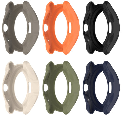 For Ticwatch Pro 5 Armored Semi-Enclosed TPU Watch Protective Case(Sandstone) - Watch Case by buy2fix | Online Shopping UK | buy2fix