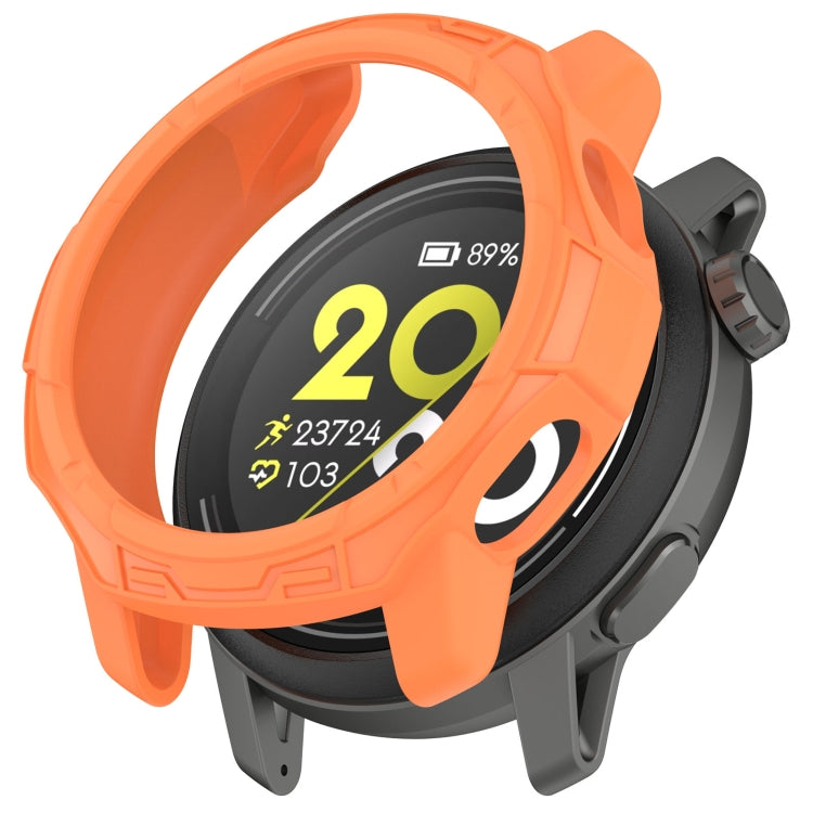For COROS Pace 3 Armored Semi-Enclosed TPU Watch Protective Case(Orange) - Watch Case by buy2fix | Online Shopping UK | buy2fix