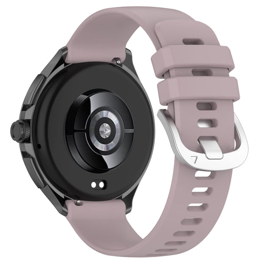 For Xiaomi Watch S3 Glossy Surface Silicone Watch Band(Purple) - Watch Bands by buy2fix | Online Shopping UK | buy2fix