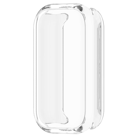 For Xiaomi Smart Band 8 Active Full Package TPU Electroplated Watch Protective Case(Transparent) - Watch Cases by buy2fix | Online Shopping UK | buy2fix