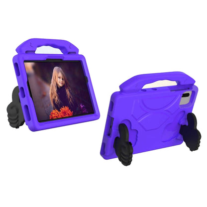For Samsung Galaxy Tab S9 FE 11.0 2023 Thumb Bracket EVA Shockproof Tablet Case(Purple) by buy2fix
