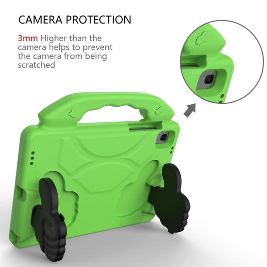For Samsung Galaxy Tab S6 Lite 2024 Thumb Bracket EVA Shockproof Tablet Case(Green) - Other Galaxy Tab PC by buy2fix | Online Shopping UK | buy2fix