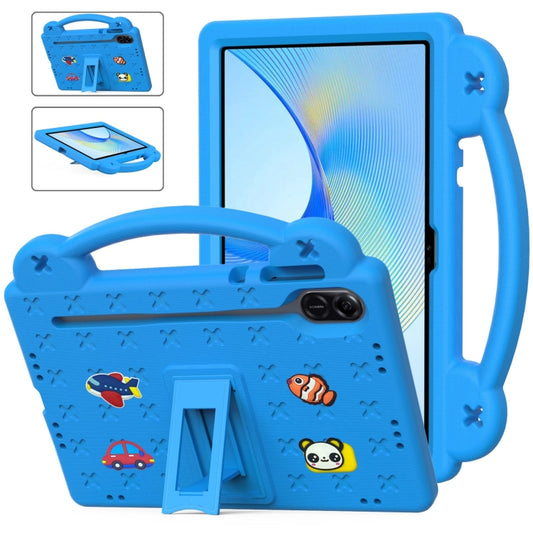 For Honor X8 Pro 11.5 Handle Kickstand Children EVA Shockproof Tablet Case(Sky Blue) - Honor by buy2fix | Online Shopping UK | buy2fix
