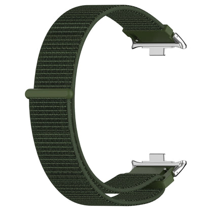 For Redmi Watch 4 / Watch 5 Nylon Loop Metal Connector Watch Band(Army Green) - Watch Bands by buy2fix | Online Shopping UK | buy2fix