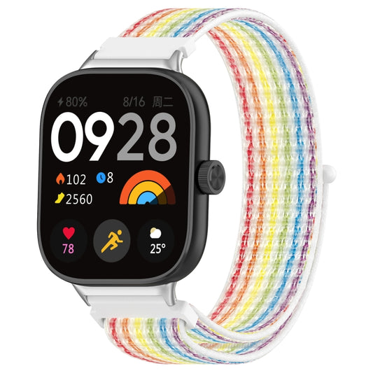 For Redmi Watch 4 / Watch 5 Nylon Loop Metal Connector Watch Band(Colorful) - Watch Bands by buy2fix | Online Shopping UK | buy2fix