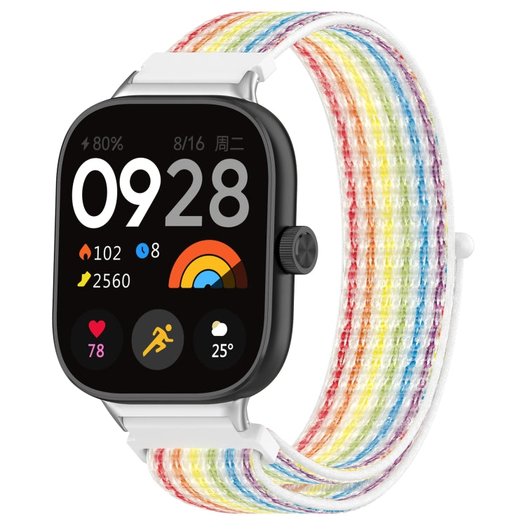 For Xiaomi Smart Band 9 Pro / 8 Pro Nylon Loop Metal Connector Watch Band(Colorful) - Watch Bands by buy2fix | Online Shopping UK | buy2fix