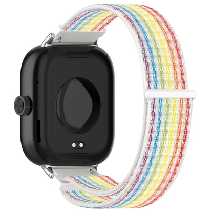 For Xiaomi Smart Band 9 Pro / 8 Pro Nylon Loop Metal Connector Watch Band(Colorful) - Watch Bands by buy2fix | Online Shopping UK | buy2fix