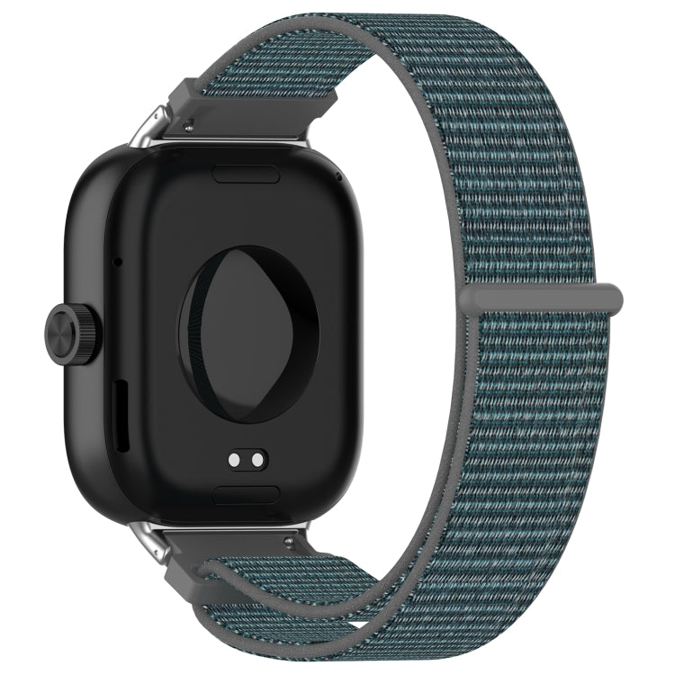 For Xiaomi Smart Band 9 Pro / 8 Pro Nylon Loop Metal Connector Watch Band(Gray) - Watch Bands by buy2fix | Online Shopping UK | buy2fix