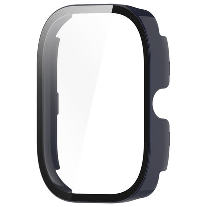 For Redmi Watch 4 Tempered Film Integrated PC Watch Protective Case(Ink Blue) - Watch Cases by buy2fix | Online Shopping UK | buy2fix