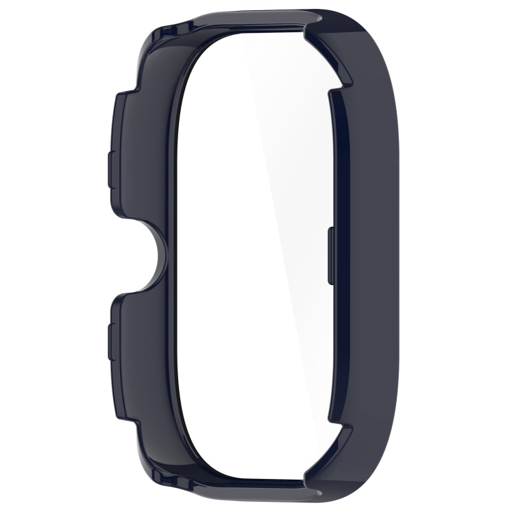 For Redmi Watch 4 Tempered Film Integrated PC Watch Protective Case(Ink Blue) - Watch Cases by buy2fix | Online Shopping UK | buy2fix