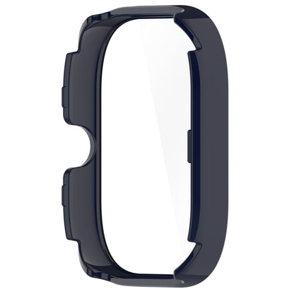 For Redmi Watch 4 Tempered Film Integrated PC Watch Protective Case(Ink Blue) - Watch Cases by buy2fix | Online Shopping UK | buy2fix