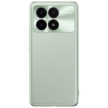 For Xiaomi Redmi K70 Pro Plain-leather All-inclusive Shockproof Phone Case(Black) - Xiaomi Cases by buy2fix | Online Shopping UK | buy2fix