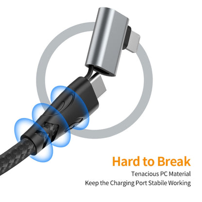 ENKAY PD100W 4-in-1 USB-A / Type-C to Type-C / 8 Pin Multifunction Fast Charging Cable with E-Marker, Cable Length:1m by ENKAY