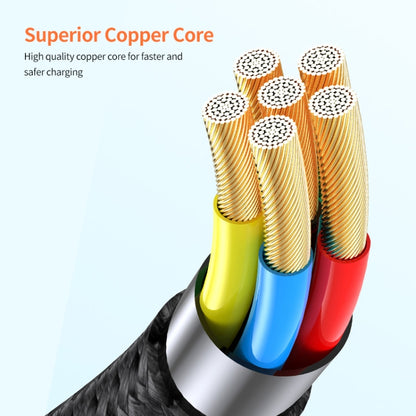 ENKAY PD100W 4-in-1 USB-A / Type-C to Type-C / 8 Pin Multifunction Fast Charging Cable with E-Marker, Cable Length:1m by ENKAY