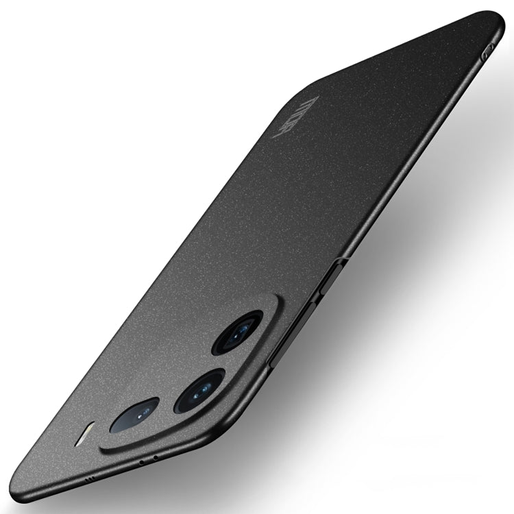 For vivo iQOO 12 Pro MOFI Fandun Series Frosted PC Ultra-thin All-inclusive Phone Case(Black) by MOFI