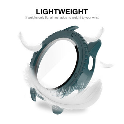 For Xiaomi Watch S3 ENKAY Hat-Prince Full Coverage Tempered Glass Film Integrated PC Watch Cover(Dark Green) by ENKAY