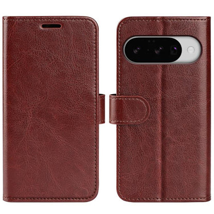 For Google Pixel 10 / 10 Pro R64 Texture Horizontal Flip Leather Phone Case(Brown) - Google Cases by buy2fix | Online Shopping UK | buy2fix