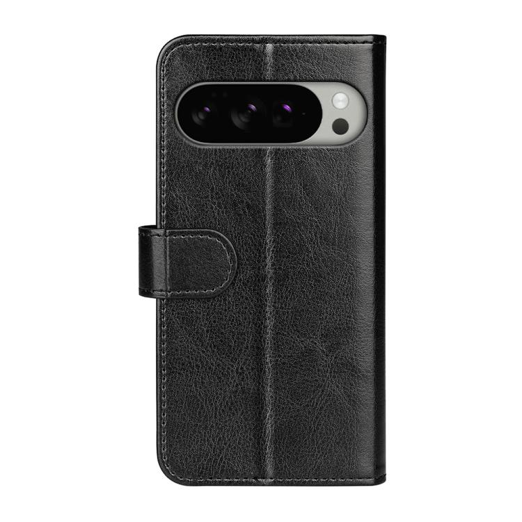 For Google Pixel 10 Pro XL R64 Texture Horizontal Flip Leather Phone Case(Black) - Google Cases by buy2fix | Online Shopping UK | buy2fix
