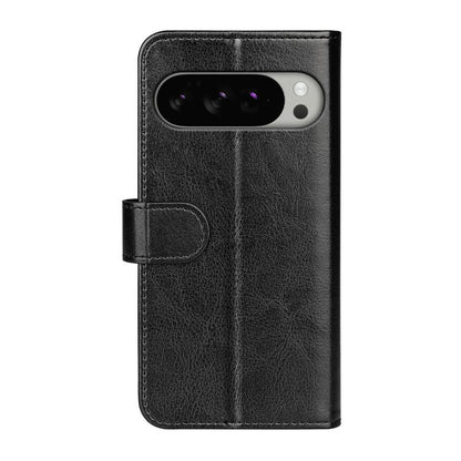 For Google Pixel 10 Pro XL R64 Texture Horizontal Flip Leather Phone Case(Black) - Google Cases by buy2fix | Online Shopping UK | buy2fix