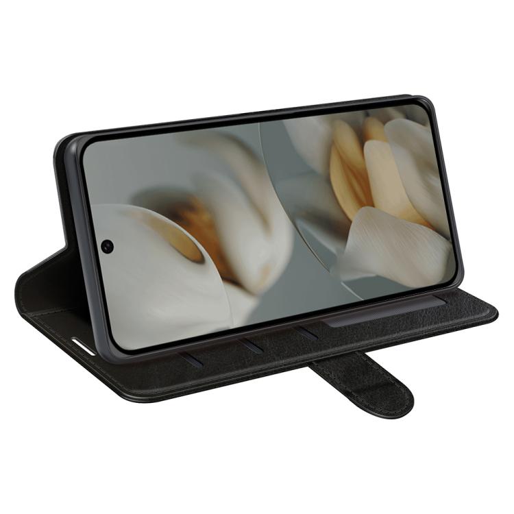 For Google Pixel 10 Pro XL R64 Texture Horizontal Flip Leather Phone Case(Black) - Google Cases by buy2fix | Online Shopping UK | buy2fix