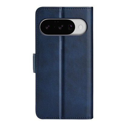For Google Pixel 10 / 10 Pro Dual-side Magnetic Buckle Horizontal Flip Leather Phone Case(Dark Blue) - Google Cases by buy2fix | Online Shopping UK | buy2fix