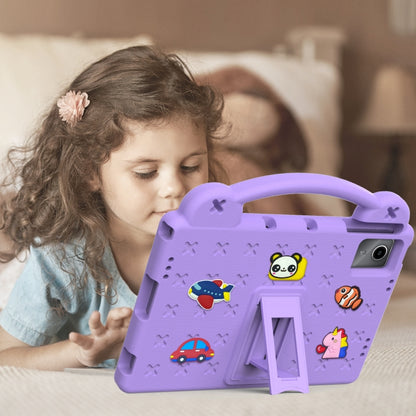 For Lenovo P11 Plus J607F / Xiaoxin Pad 11 Handle Kickstand Children EVA Shockproof Tablet Case(Light Purple) - Lenovo by buy2fix | Online Shopping UK | buy2fix