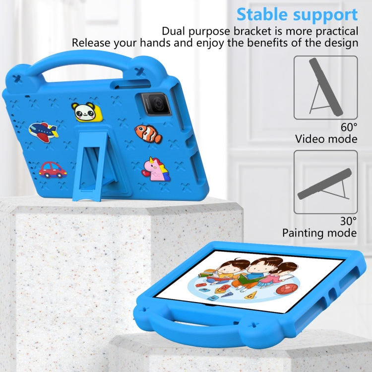 For TCL Tab 10 Gen2 10.36 2023 Handle Kickstand Children EVA Shockproof Tablet Case(Sky Blue) - Others by buy2fix | Online Shopping UK | buy2fix