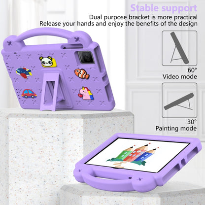 For TCL Tab 10 Gen2 10.36 2023 Handle Kickstand Children EVA Shockproof Tablet Case(Light Purple) - Others by buy2fix | Online Shopping UK | buy2fix
